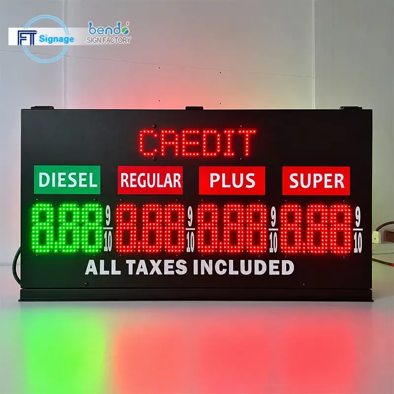 LED Fuel Price Display